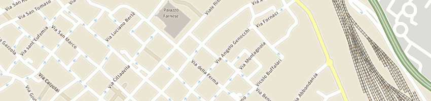 Mappa della impresa guglielmetti luciano a PIACENZA