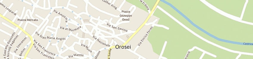 Mappa della impresa ballocco luisa a OROSEI