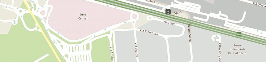 Mappa della impresa frigogelo a AZZANO SAN PAOLO