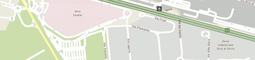 Mappa della impresa vetrarte srl a AZZANO SAN PAOLO