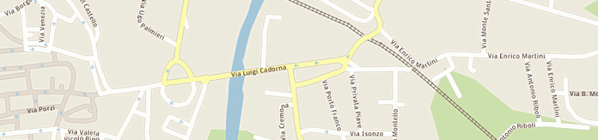 Mappa della impresa calzi erminio a CREMA