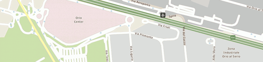 Mappa della impresa limp di luzzana re c (snc) a AZZANO SAN PAOLO