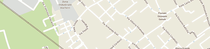 Mappa della impresa rognoni giancarlo a CODOGNO