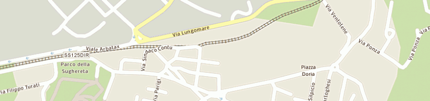 Mappa della impresa longoni delfina a TORTOLI 