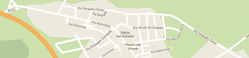 Mappa della impresa coesab srl a BUDONI