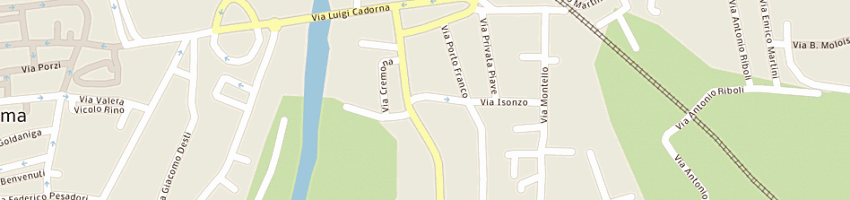 Mappa della impresa zilioli guglielmo a CREMA