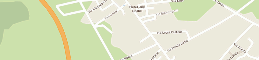 Mappa della impresa olla franco a BUDONI