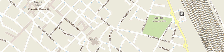Mappa della impresa mak - 3 a PIACENZA