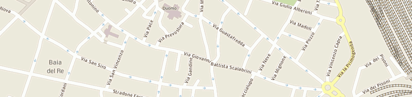Mappa della impresa timbrificio lampo snc a PIACENZA