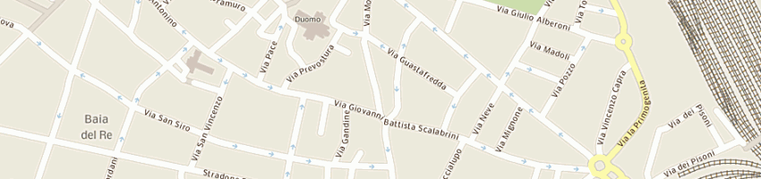 Mappa della impresa tencati luigi a PIACENZA