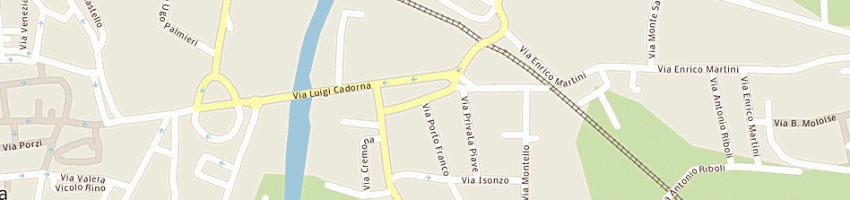 Mappa della impresa napolitano umberto a CREMA