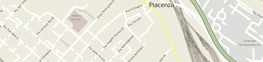 Mappa della impresa profarm di rolandi a e c sas a PIACENZA