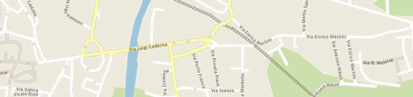 Mappa della impresa gruppo hs - srl a CREMA