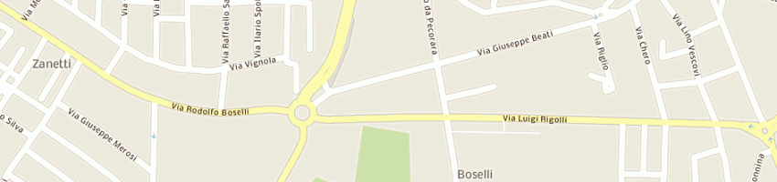 Mappa della impresa ibs (snc) a PIACENZA