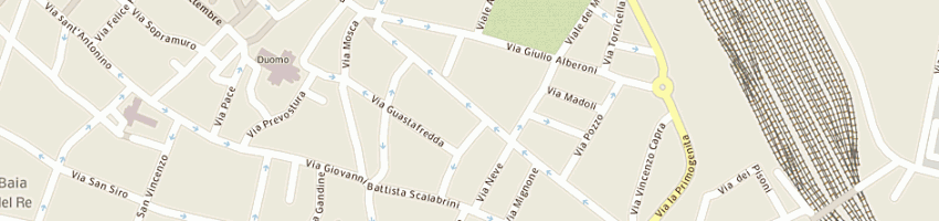 Mappa della impresa mantegari oreficeria a PIACENZA