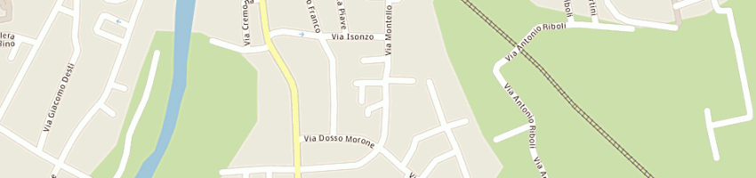 Mappa della impresa bar il circolino a CREMA