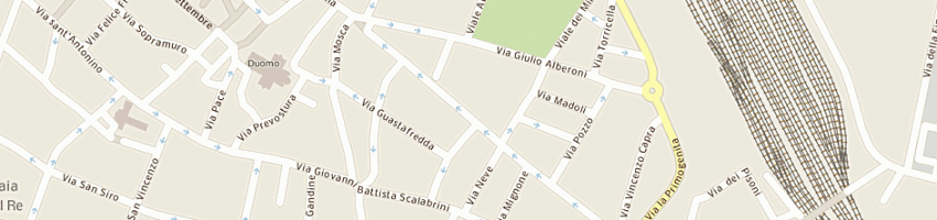 Mappa della impresa banca popolare di sondrio soccoopa rl a PIACENZA