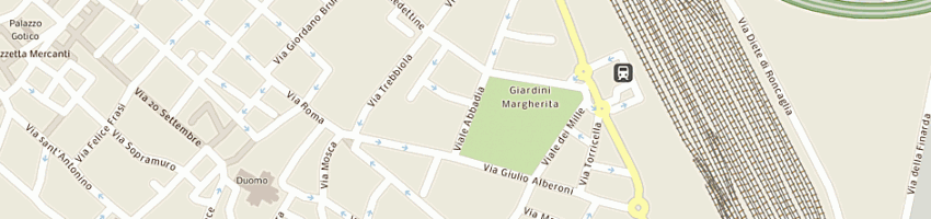 Mappa della impresa edilcora srl a PIACENZA