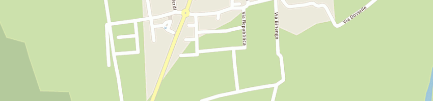 Mappa della impresa pellegrini piero angelo a SERGNANO