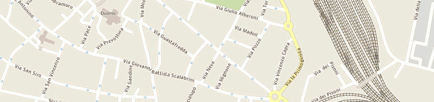 Mappa della impresa ma maison di trenchi maria e c snc a PIACENZA