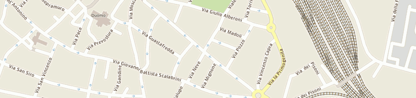 Mappa della impresa domo spa a PIACENZA