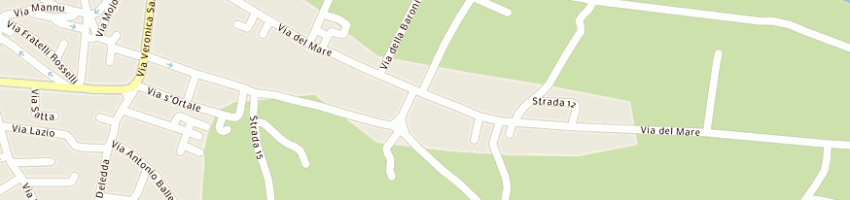 Mappa della impresa amministrazione prrovinciale di nuoro a OROSEI