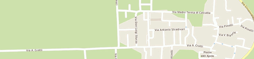 Mappa della impresa severgnini gian luigi a MONTODINE