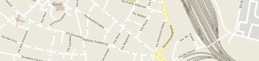 Mappa della impresa l'idea in testa di balletti maristella a PIACENZA