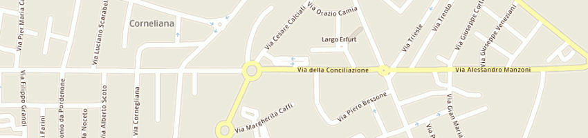 Mappa della impresa camminando srl a PIACENZA