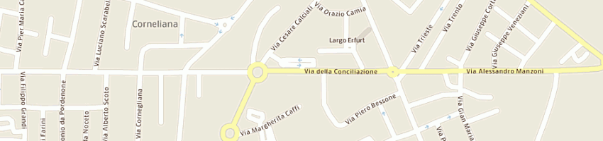 Mappa della impresa foi a PIACENZA