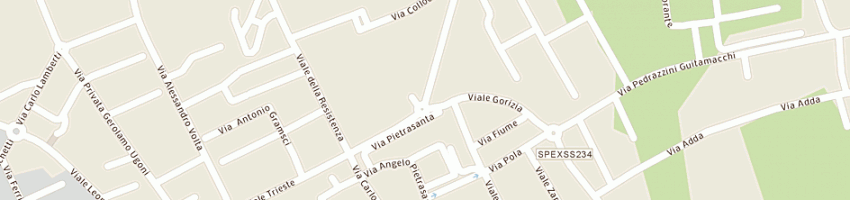 Mappa della impresa marelli adriano a CODOGNO