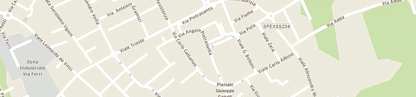 Mappa della impresa lodimedia srl a CODOGNO