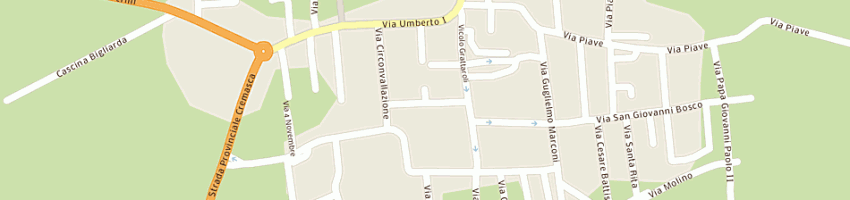 Mappa della impresa comune di bariano a BARIANO