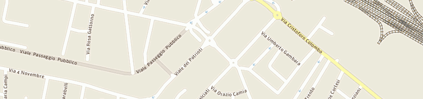 Mappa della impresa votto michele a PIACENZA
