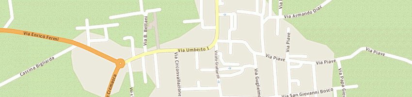 Mappa della impresa giovannini francesco a BARIANO
