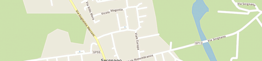 Mappa della impresa manpower spa societa' di fornitura di lavoro temporaneo a CREMONA