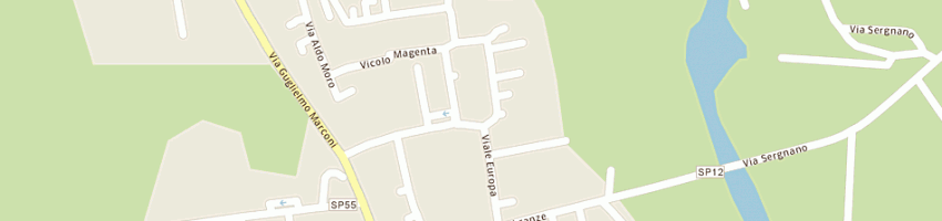 Mappa della impresa gagliardi raffaele a CREMONA