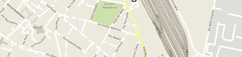 Mappa della impresa regione emilia romagna a PIACENZA