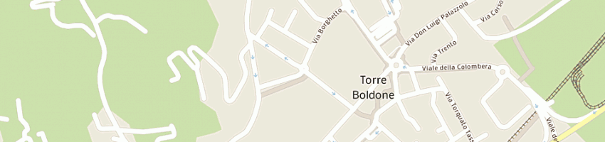 Mappa della impresa bicetti bettinoni luigi pietro a TORRE BOLDONE