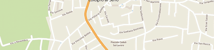 Mappa della impresa zanardi giacomo a COLOGNO AL SERIO