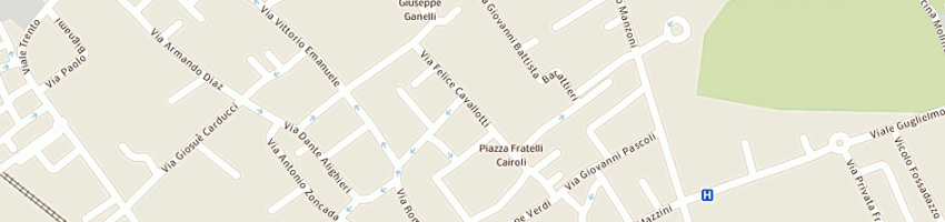 Mappa della impresa carrozzeria diana snc di cornelli alberto e c a LODI