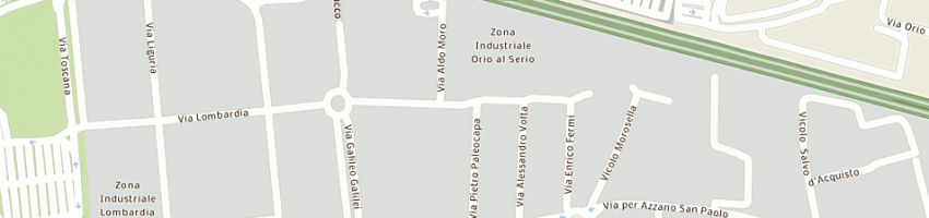 Mappa della impresa neon adriano di invernici adriano e c (snc) a ORIO AL SERIO
