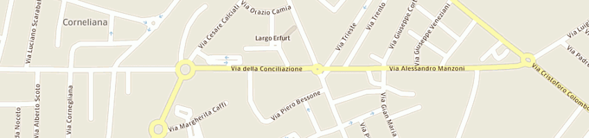 Mappa della impresa gregori giuseppe a PIACENZA