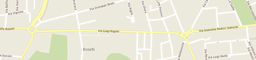 Mappa della impresa riv (snc) a PIACENZA