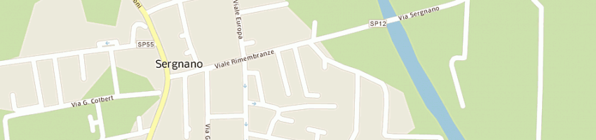 Mappa della impresa aschedamini ivano a SERGNANO