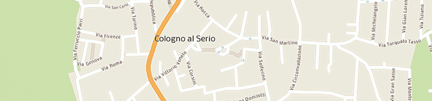 Mappa della impresa crazy styling sncdi li quadri cassini elisabetta e licheri michela a COLOGNO AL SERIO