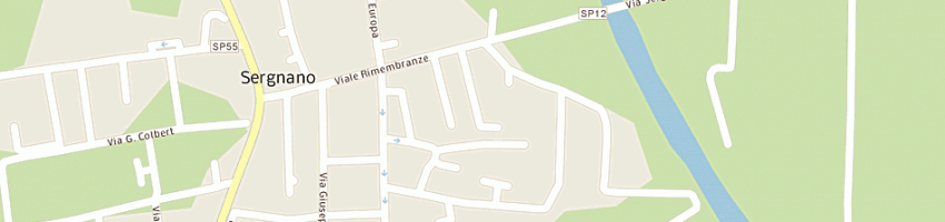 Mappa della impresa illari ezio a SERGNANO