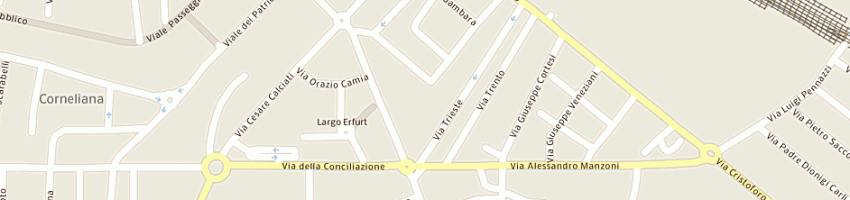 Mappa della impresa mariani angelo lorenzo a PIACENZA