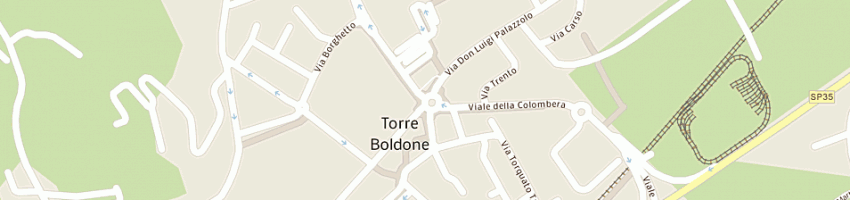 Mappa della impresa comprabene spa a TORRE BOLDONE