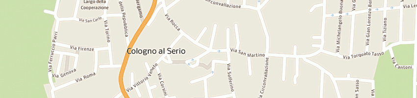 Mappa della impresa epizoi tomaso a COLOGNO AL SERIO